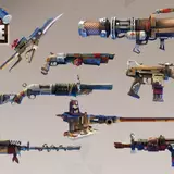 Cosmetics Idea: Weapon and Material Skins from PVE : FortNiteBR