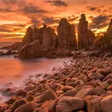 The Pinnacles, Cape Woolamai, Phillip Island, Victoria HD Wallpapers
