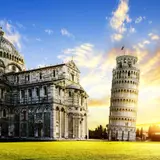 Leaning Tower of Pisa in Italy Desktop Wallpapers