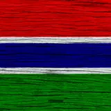 Download wallpapers Flag of Gambia, 4k, Africa, wooden texture