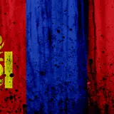 Download wallpapers Mongolian flag, 4k, grunge, Asia, flag of