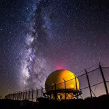 space star night milky way observatory HD wallpapers